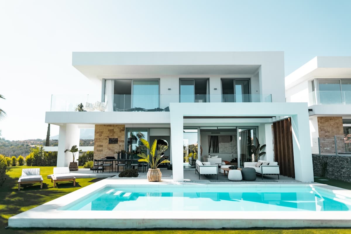 Terrasse & plage de piscine — Terrasse